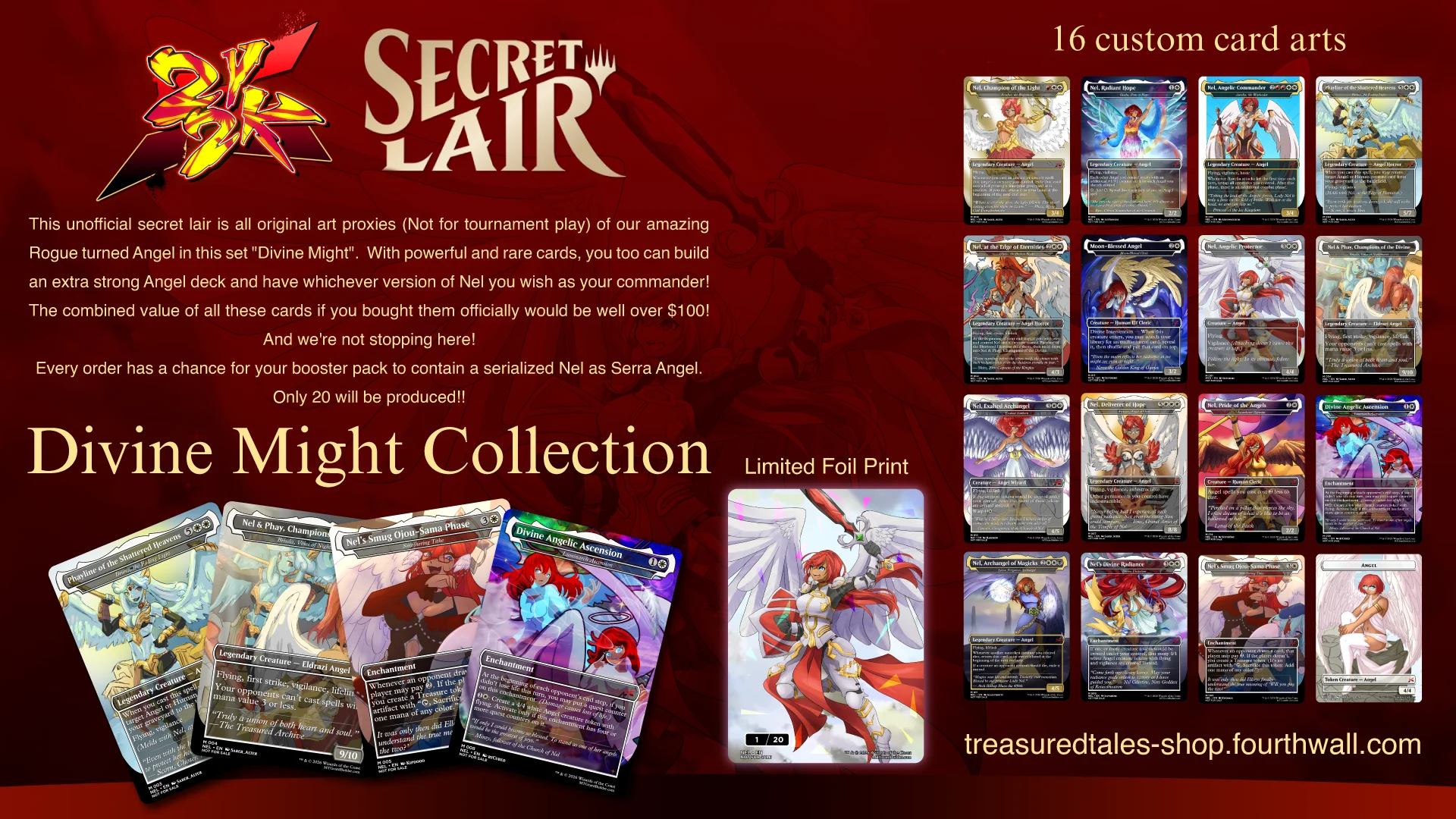 The Treasured Tales: Devine Might Collection Secret Lair product image (1)