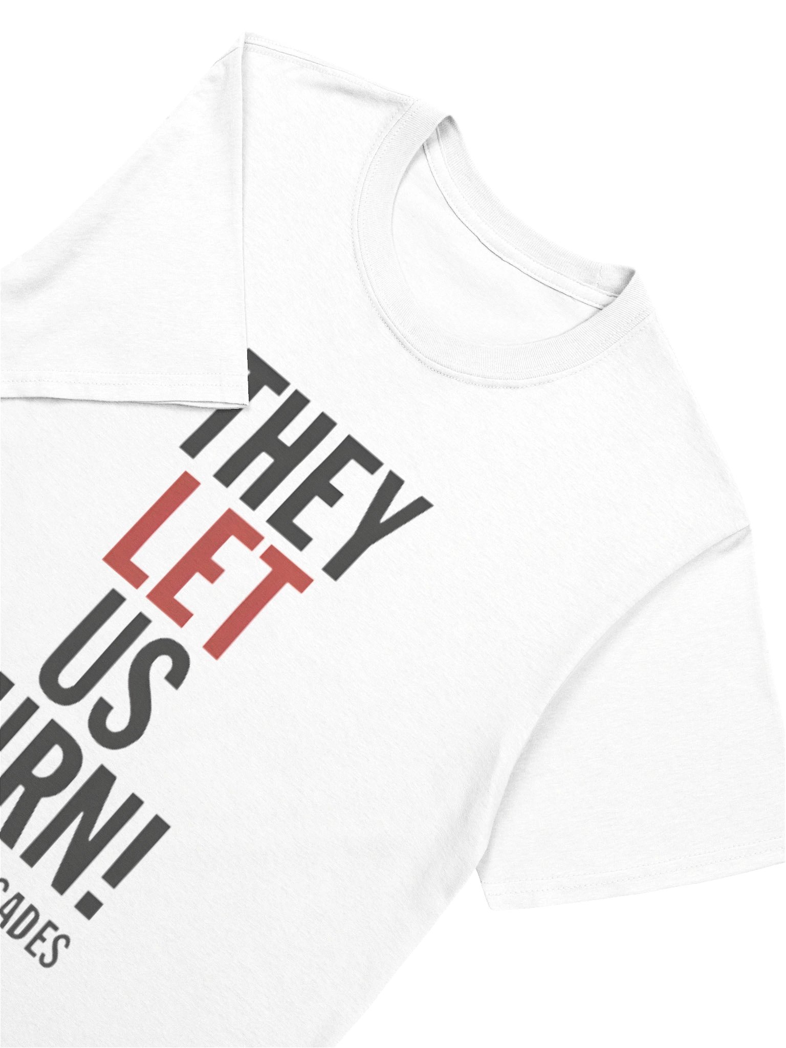 They Let Us Burn Shirt – Pacific Palisades Resistance product image (5)