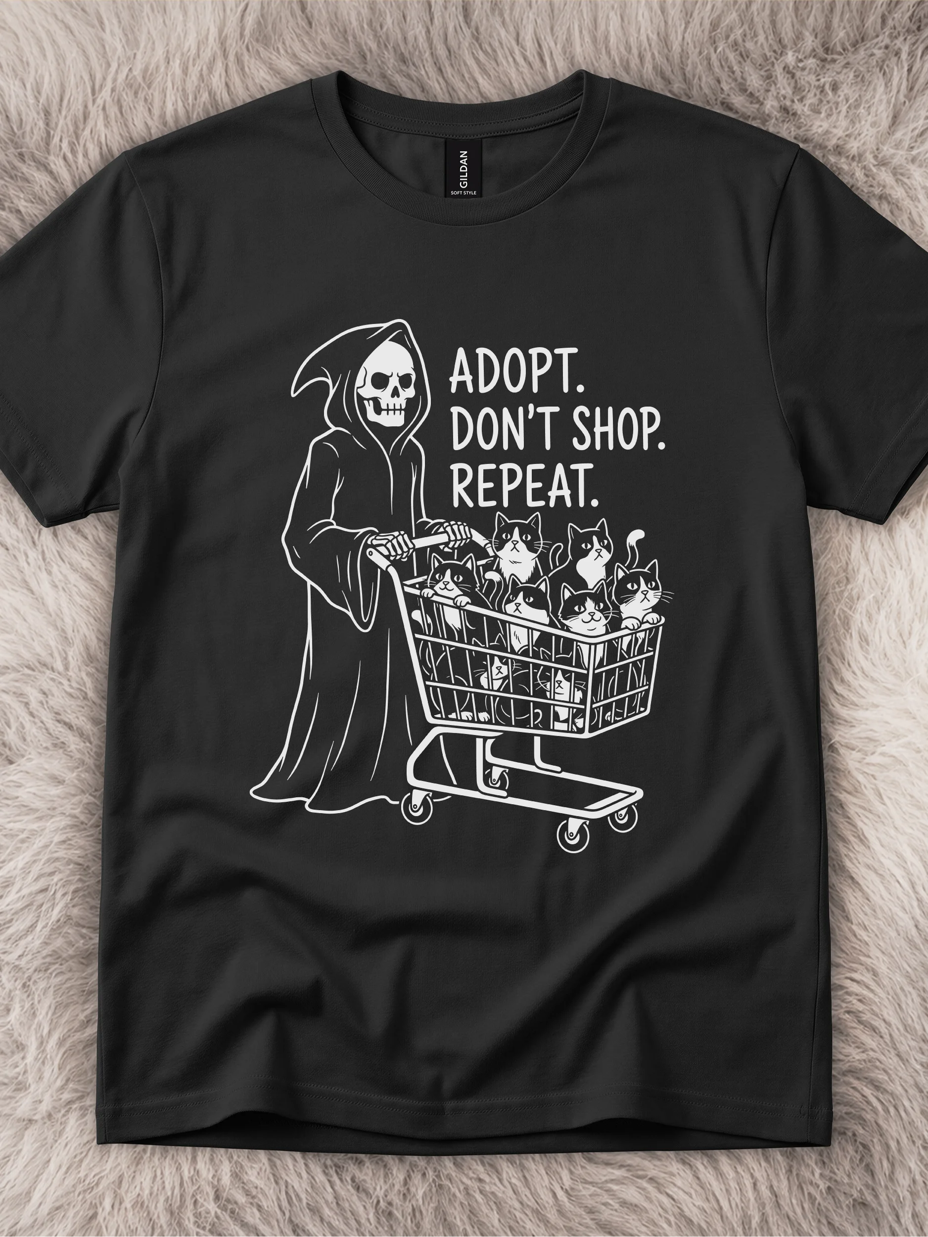 Adopt. Don't Shop. Repeat. Tee product image (21)