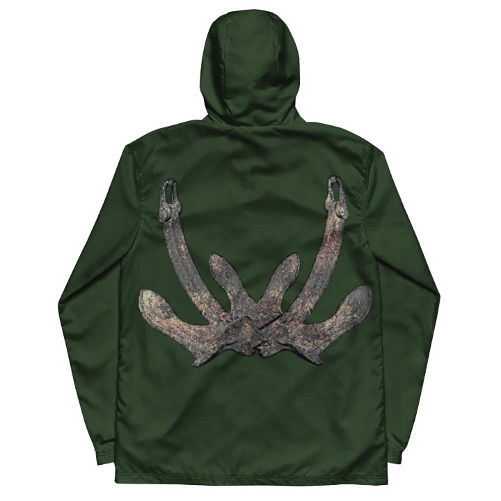 Green Anchor Windbreaker product image (1)