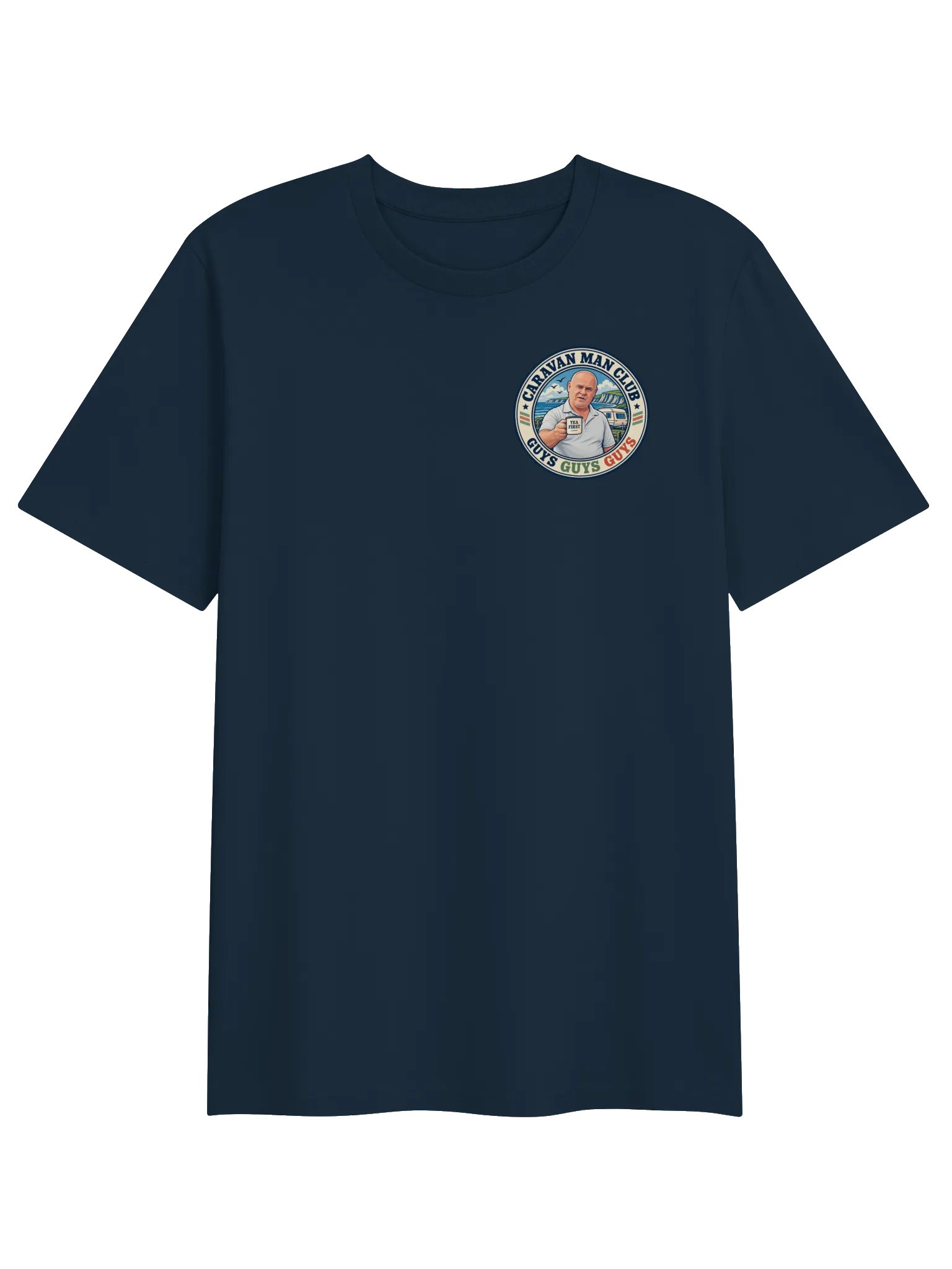Guys Guys Guys | Pink Hero Tee product image (1)