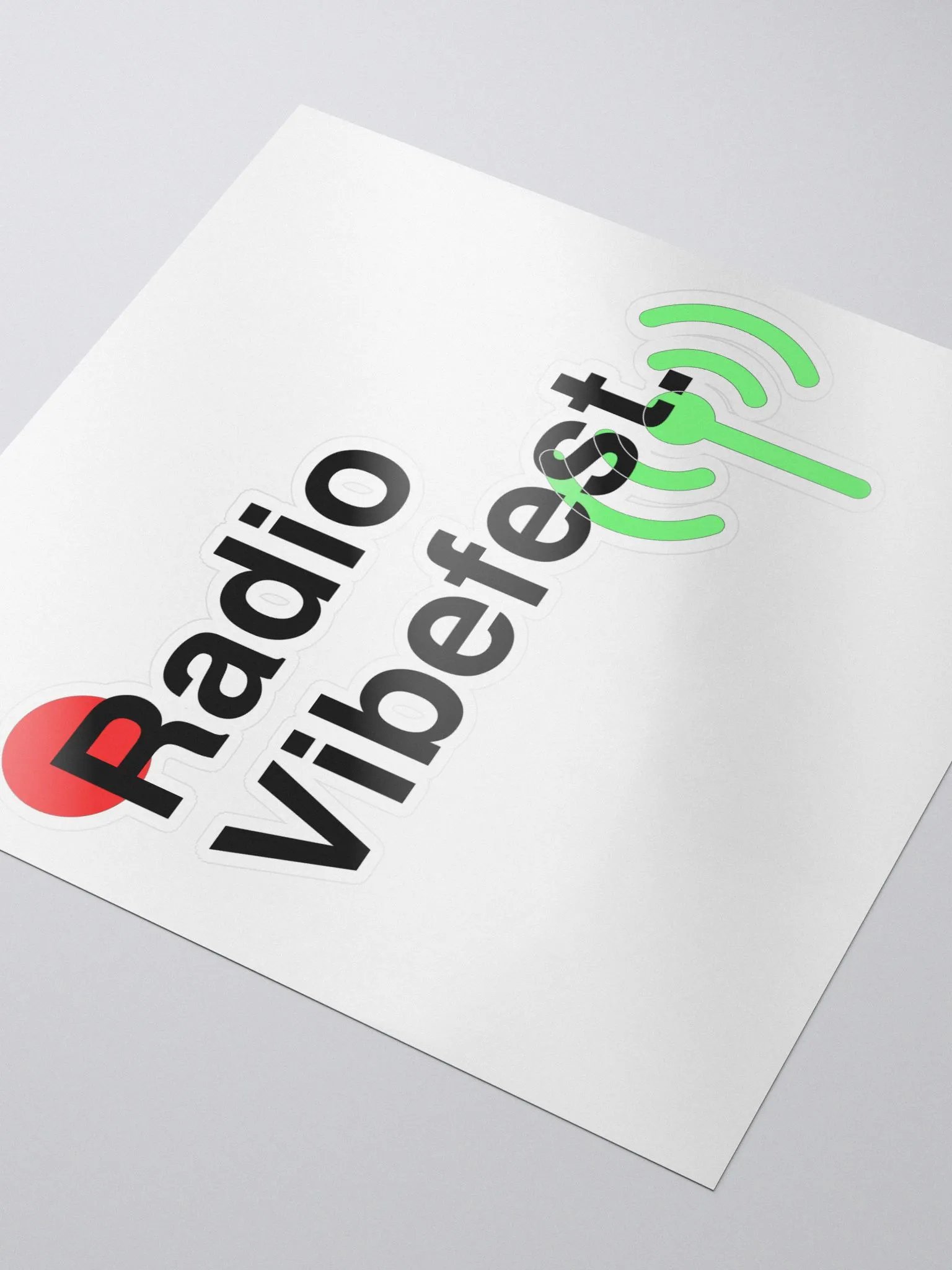 Radio Vibefest. Sticker product image (3)