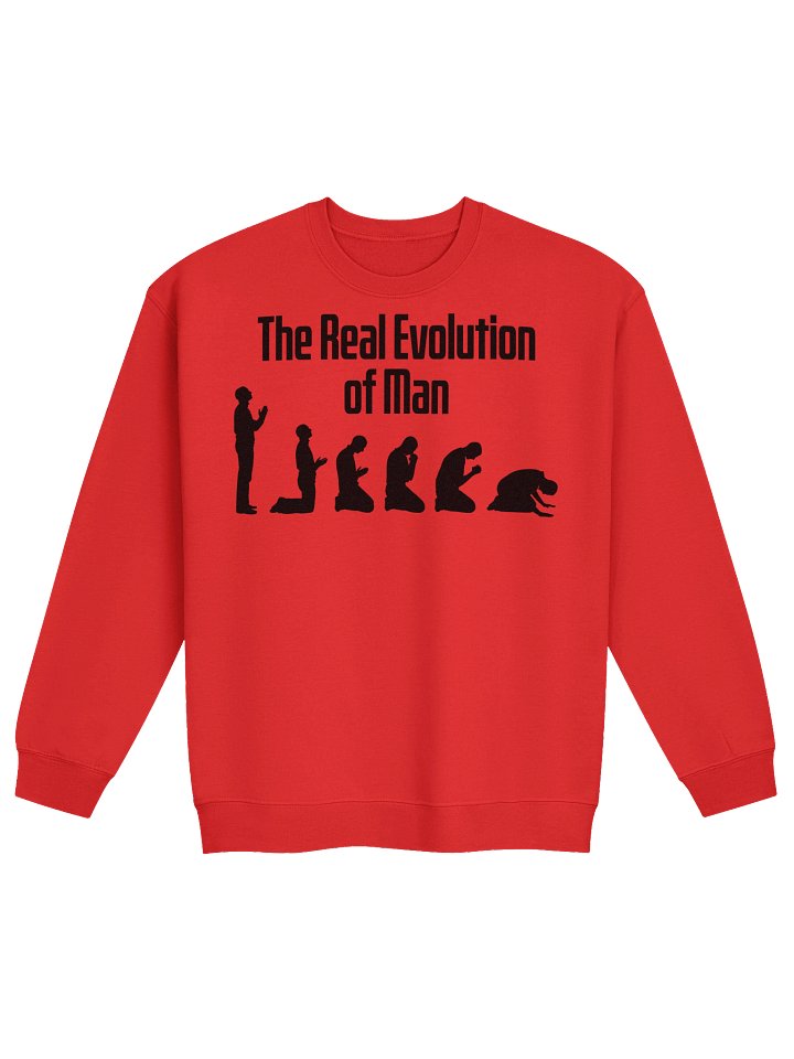 The Real Evolution of Man, Lte Sweatshirt product image (1)