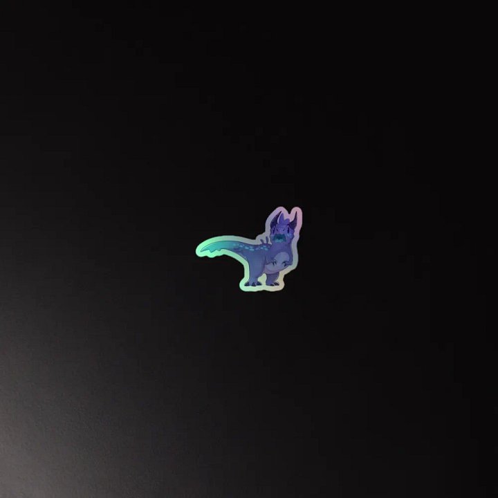 Surprised Nycta Holographic Sticker Set product image (4)