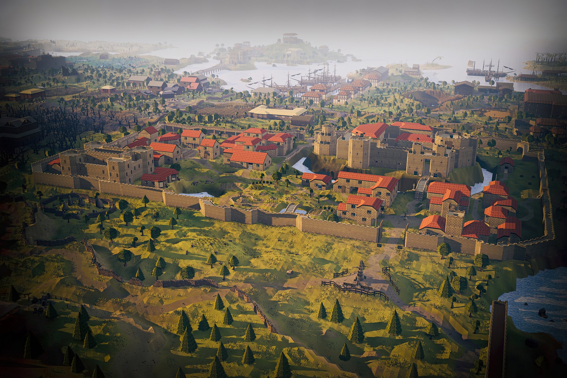 Asgarnia | Enhanced Matte 3D OSRS Poster product image (1)