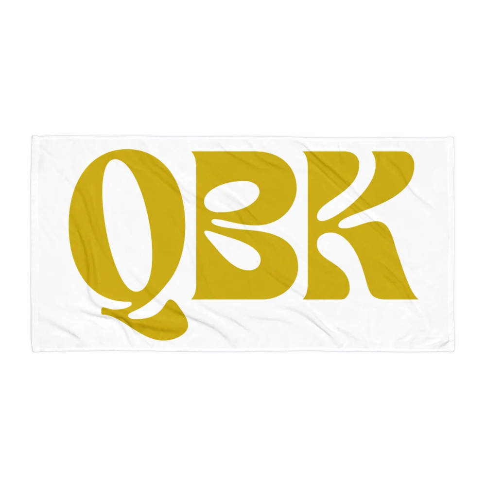 Queens Building Kingdoms Logo Beach Towel product image (1)