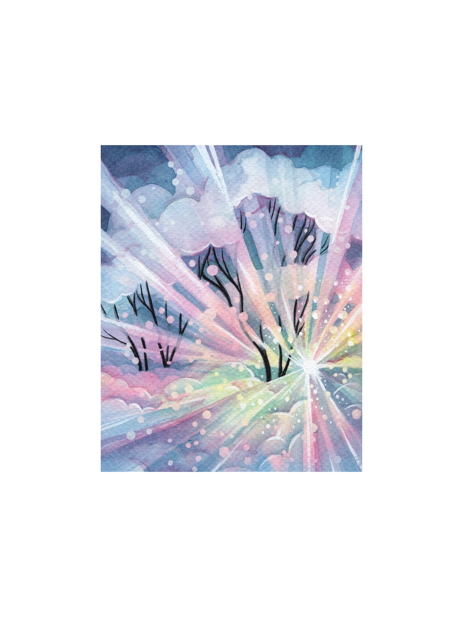 Cloud Forest ∙ Art Print product image (2)