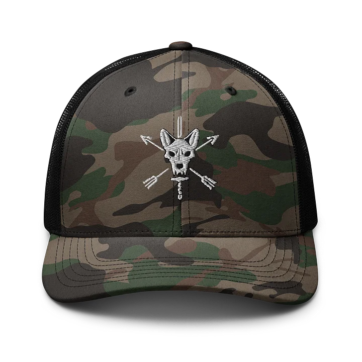 Otto Cap Camouflage Trucker Hat product image (1)