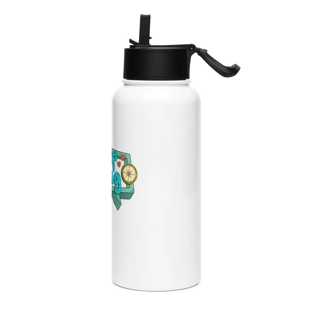 keep going ♡ water bottle product image (3)