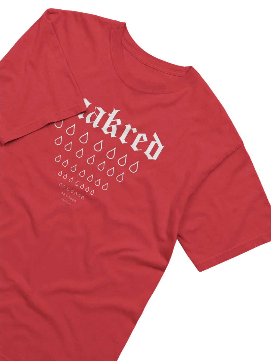 Saakred Tears Tee (red) product image (3)