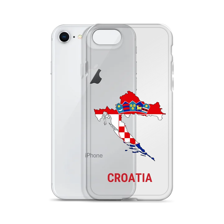 Croatia 2026 World Cup Flag iPhone Tough Case - Croatia Soccer Phone Cover - Dual Layer Protective Case product image (2)