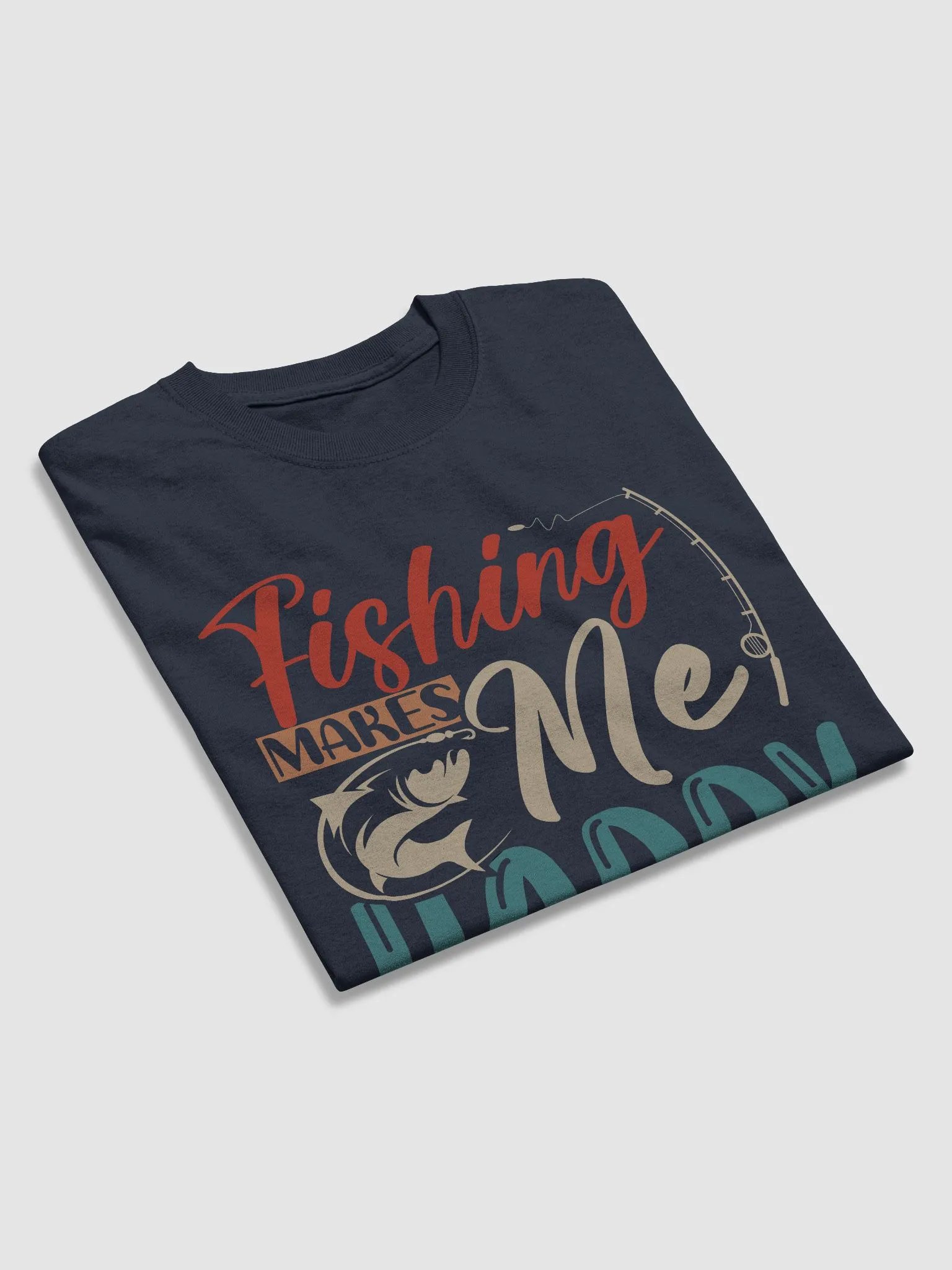 Happy Fishing Vibes T-Shirt product image (63)