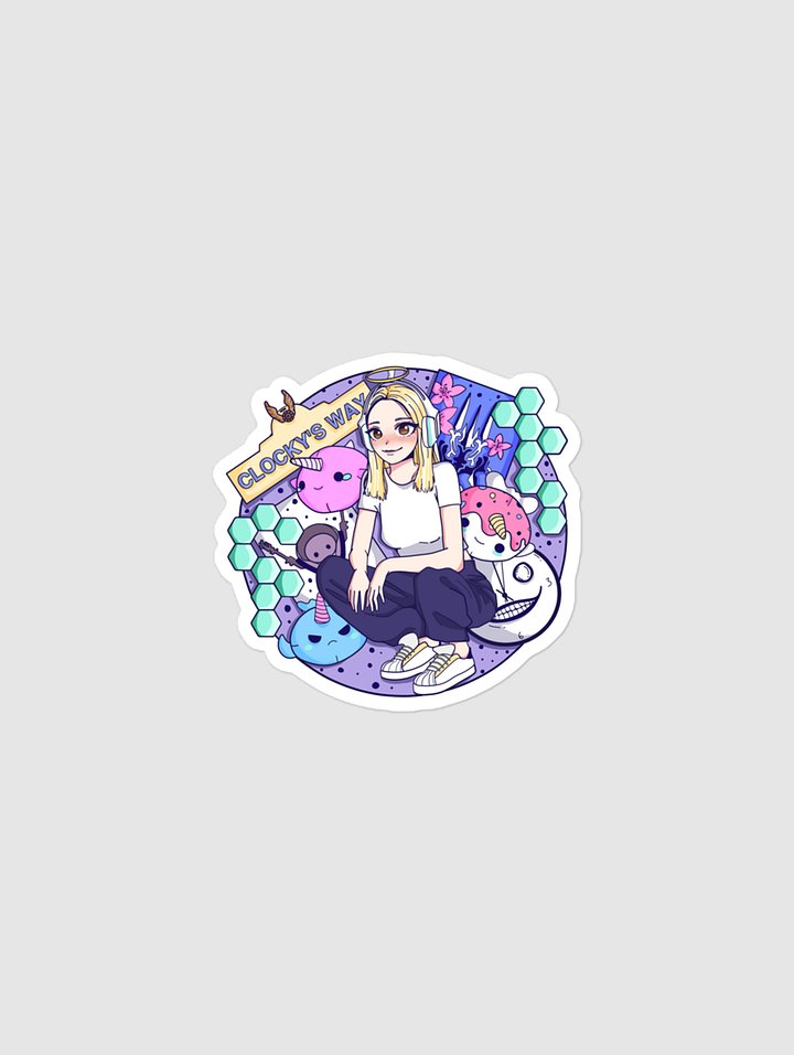 [ClockworkTimezone] Bubble-free stickers product image (1)