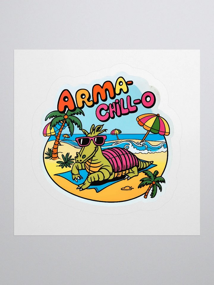Arma-Chill-O Beach Vibes Sticker product image (2)