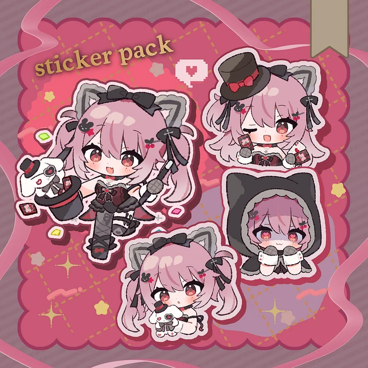 Magician Miyu Sticker Pack [Limited Stock] product image (1)