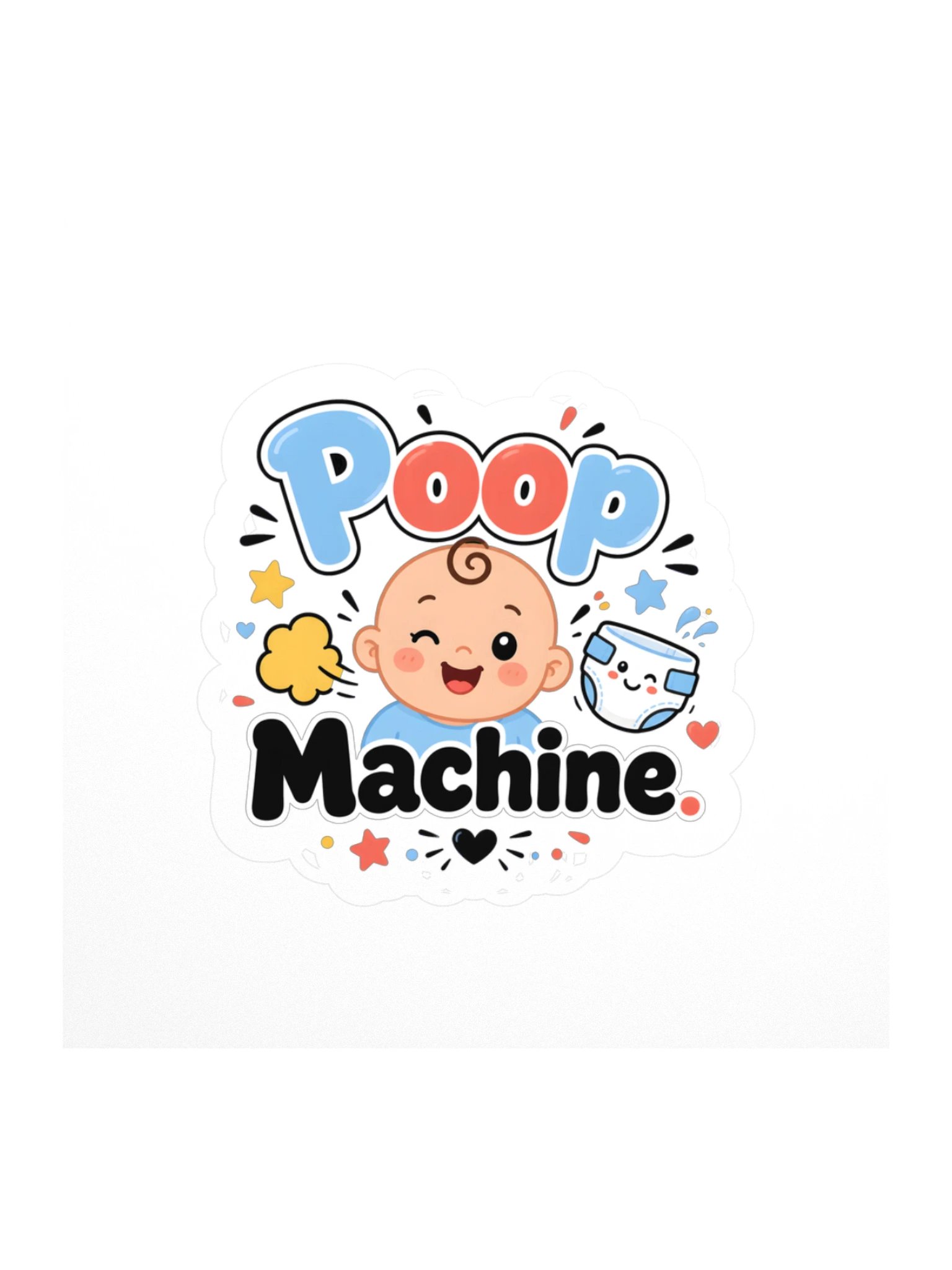 Poop Machine Sticker product image (1)