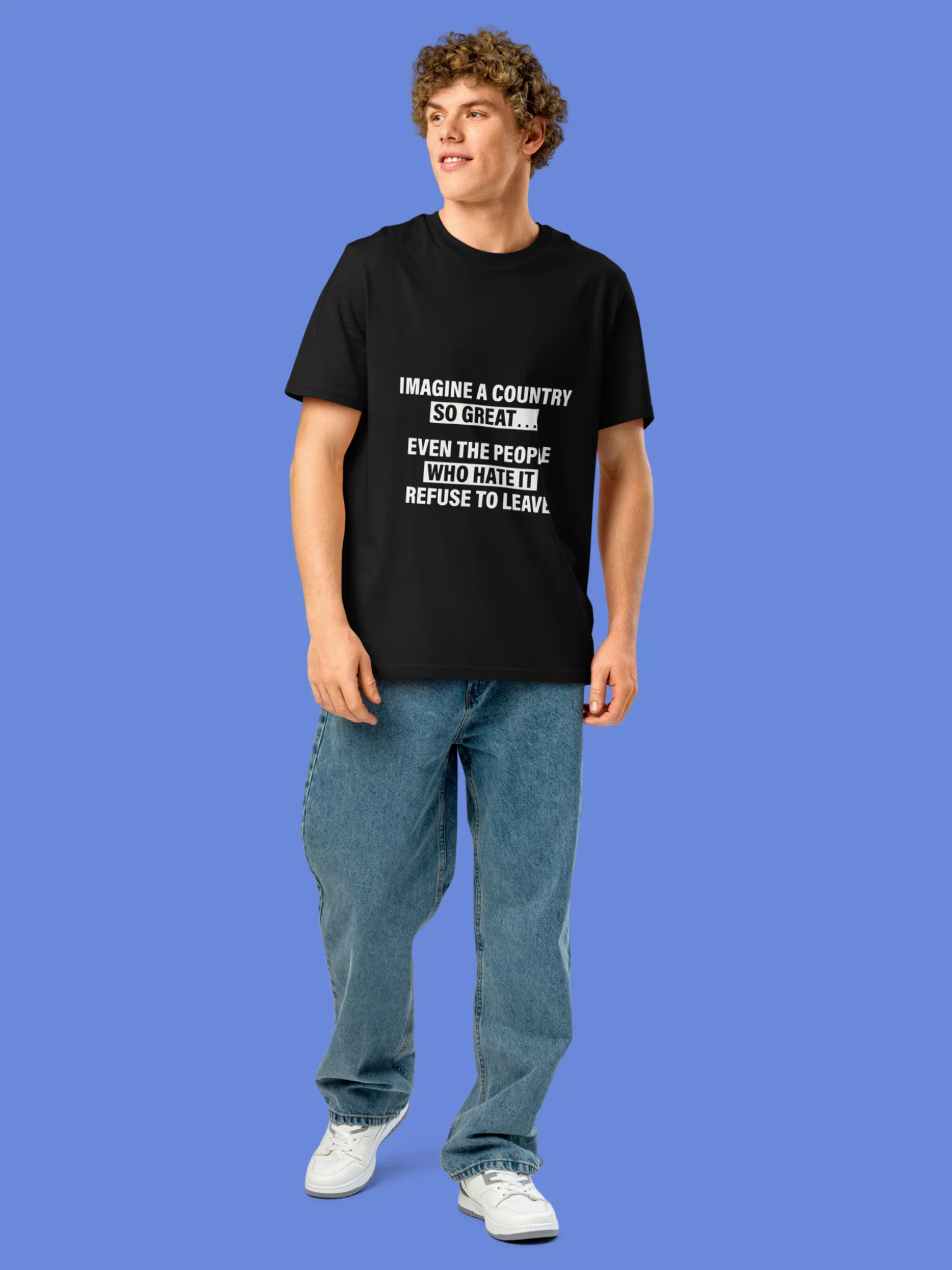 Imagine A Country So Great Shirt product image (4)