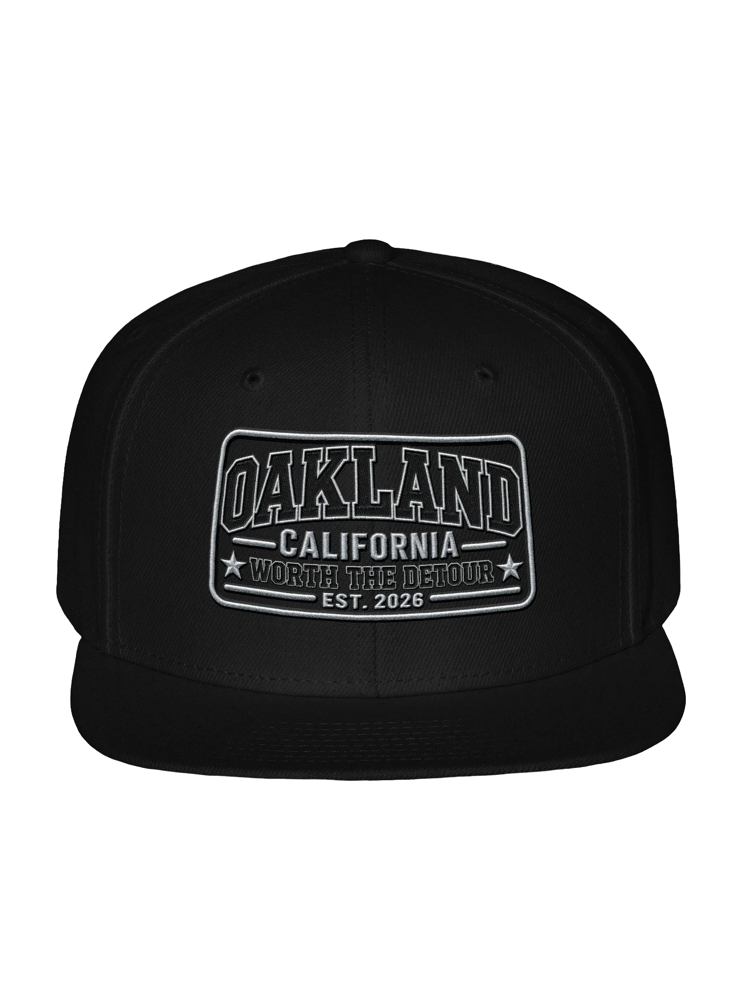Oakland, California — Worth the Detour Snapback Cap