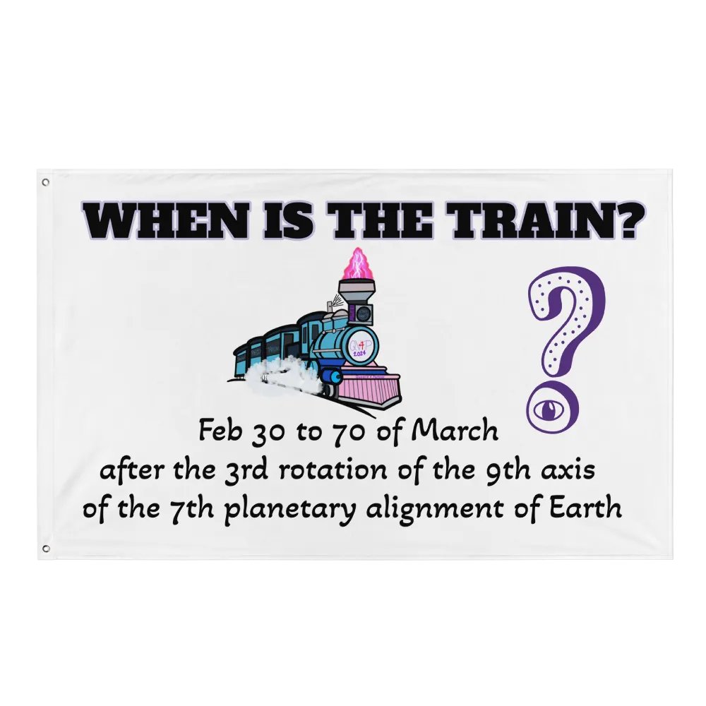 TRAIN FLAG product image (1)
