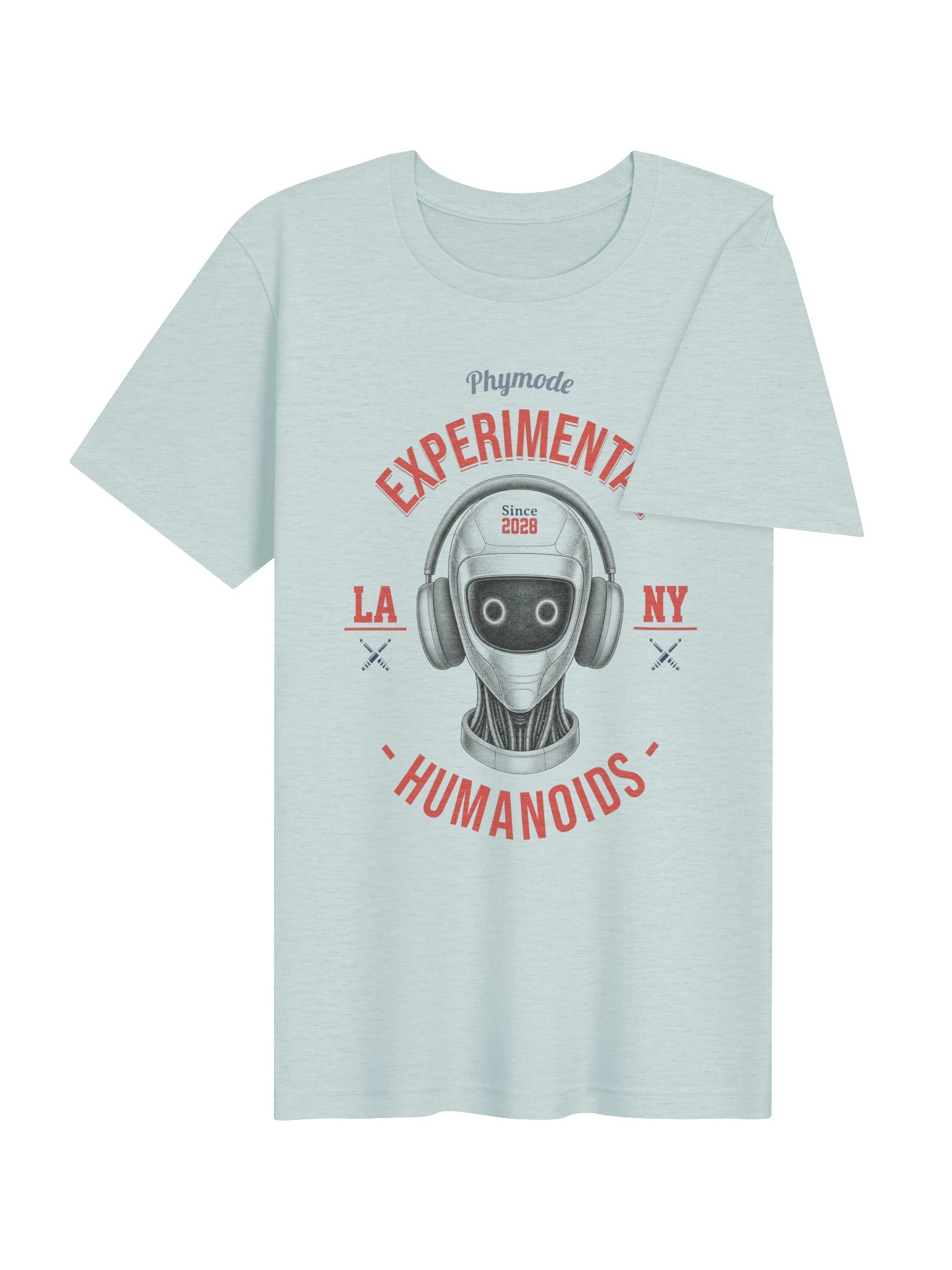 Experimental Humanoids | Physical AI Humanoid Robotics T-shirt product image (4)