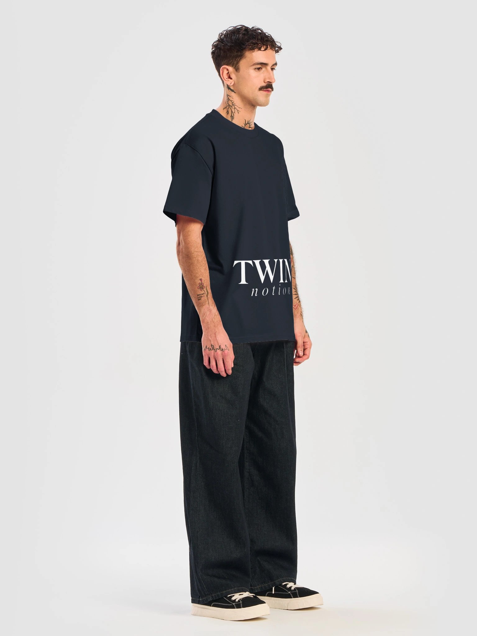 TWIN notion Tee - Navy (2026) product image (7)