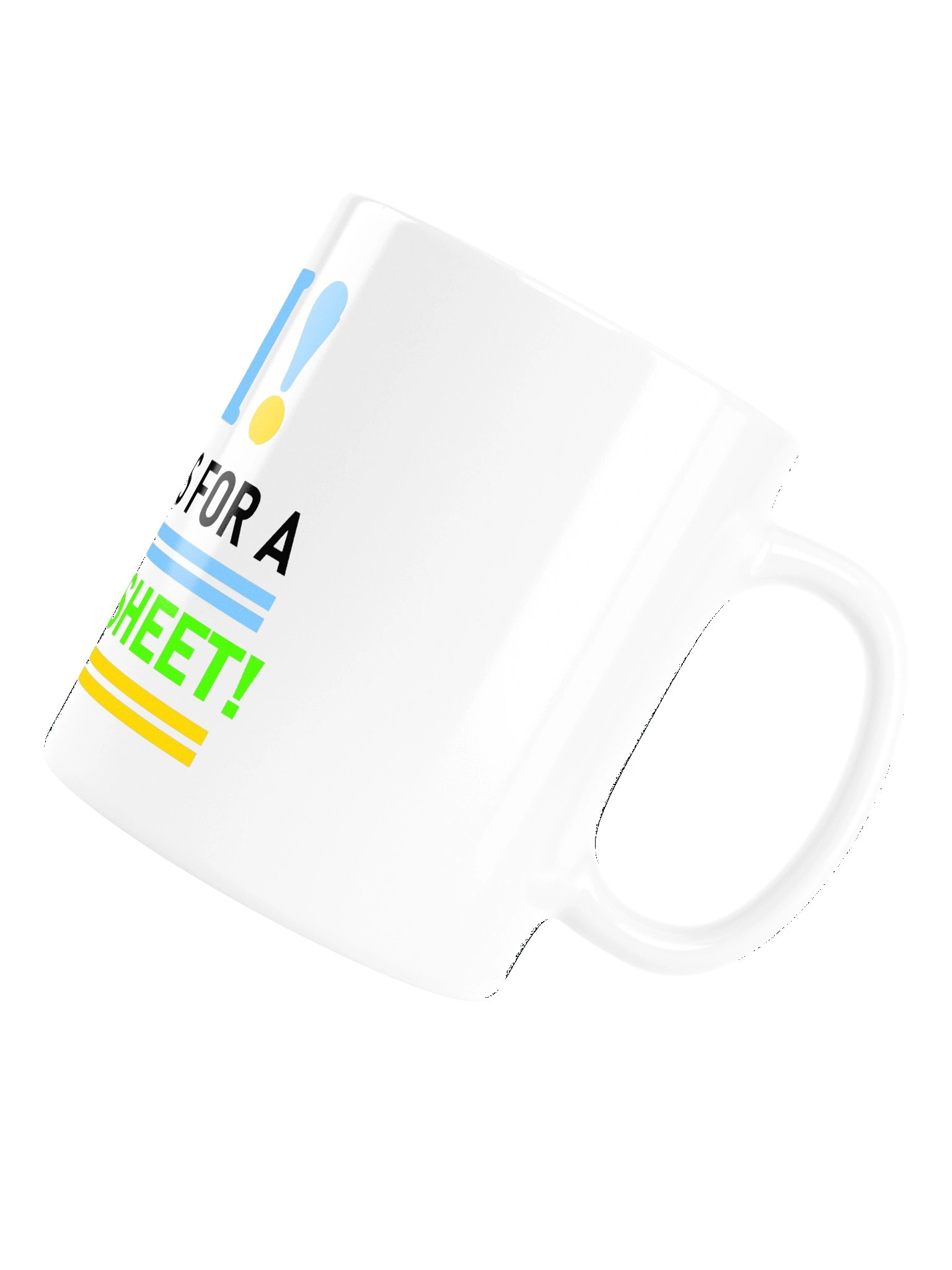 This Calls For A Spreadsheet White Glossy Mug product image (6)