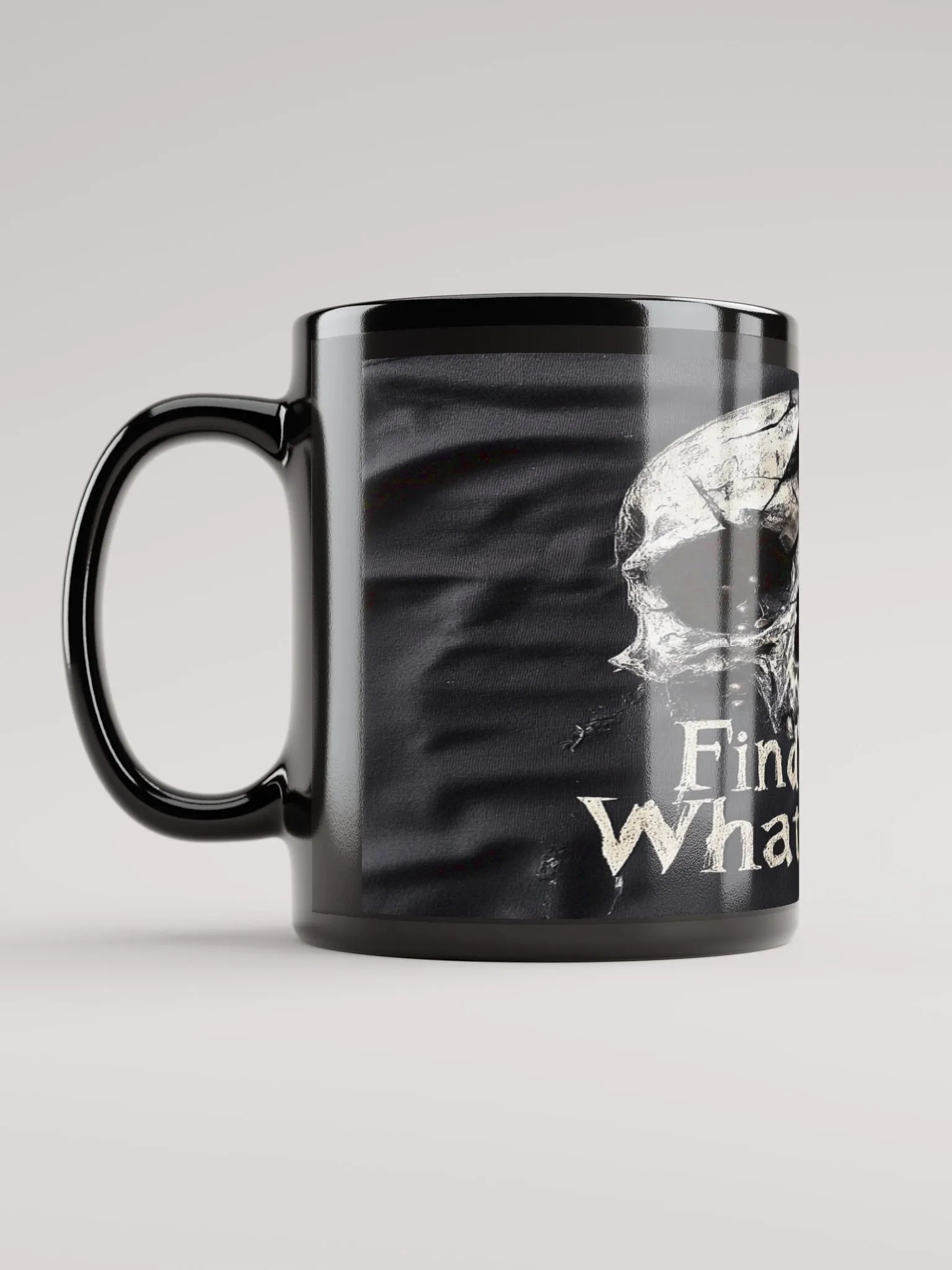 Grotesque skull shattered Mug product image (12)