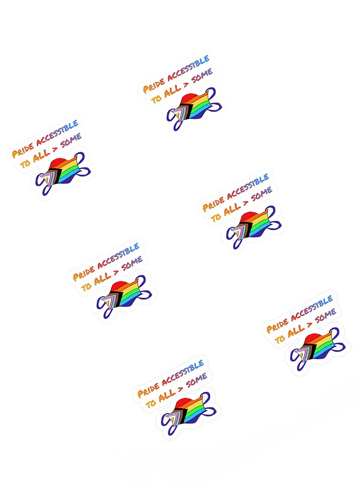 Pride Accessible to ALL > Some sticker pack product image (1)