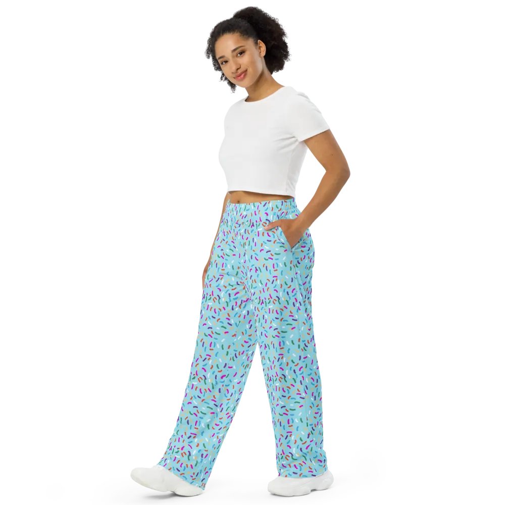 Blue Sprinkle Wide Pant product image (10)