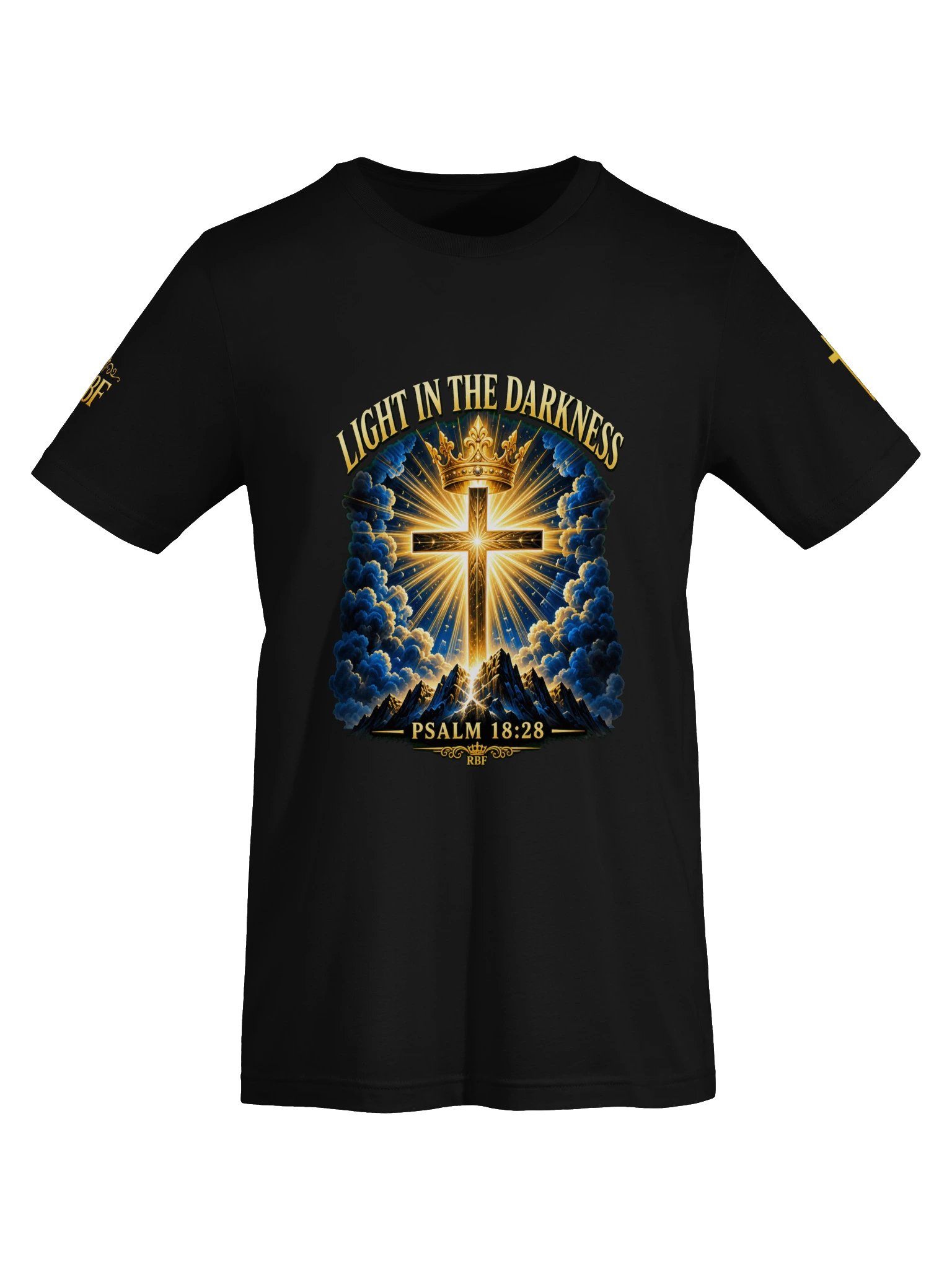 RBF Light in the Darkness — Psalm 18:28 T-Shirt product image (5)