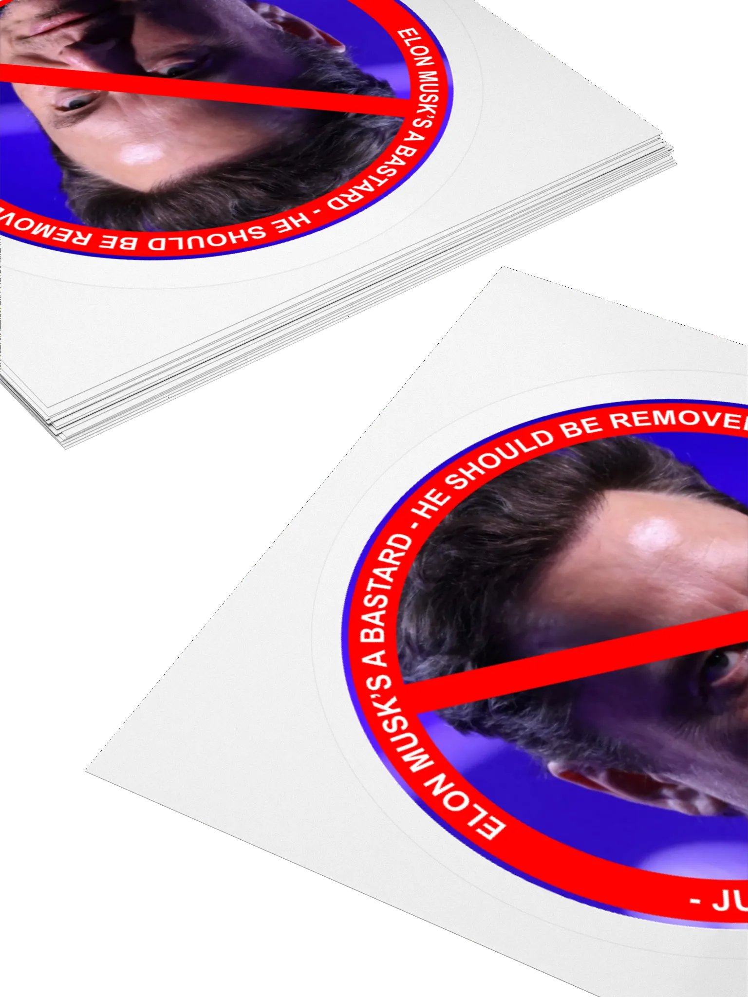 Anti Elon Tesla Bumper - He Should Be Removed! product image (12)
