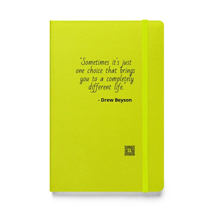 Hardcover Notebook - Drew Quote product image (5)