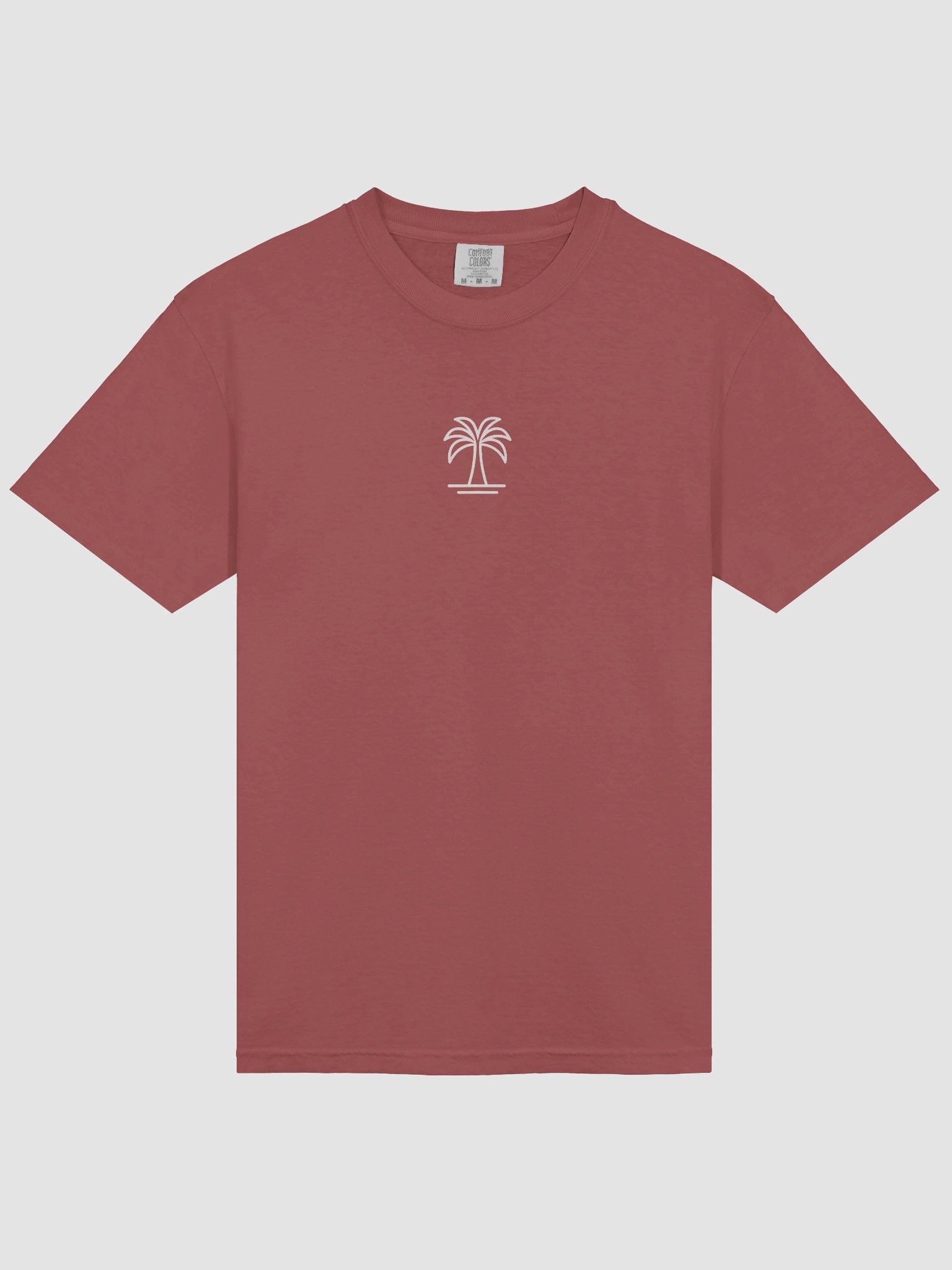 Palm Tree T-Shirt - Brick product image (1)