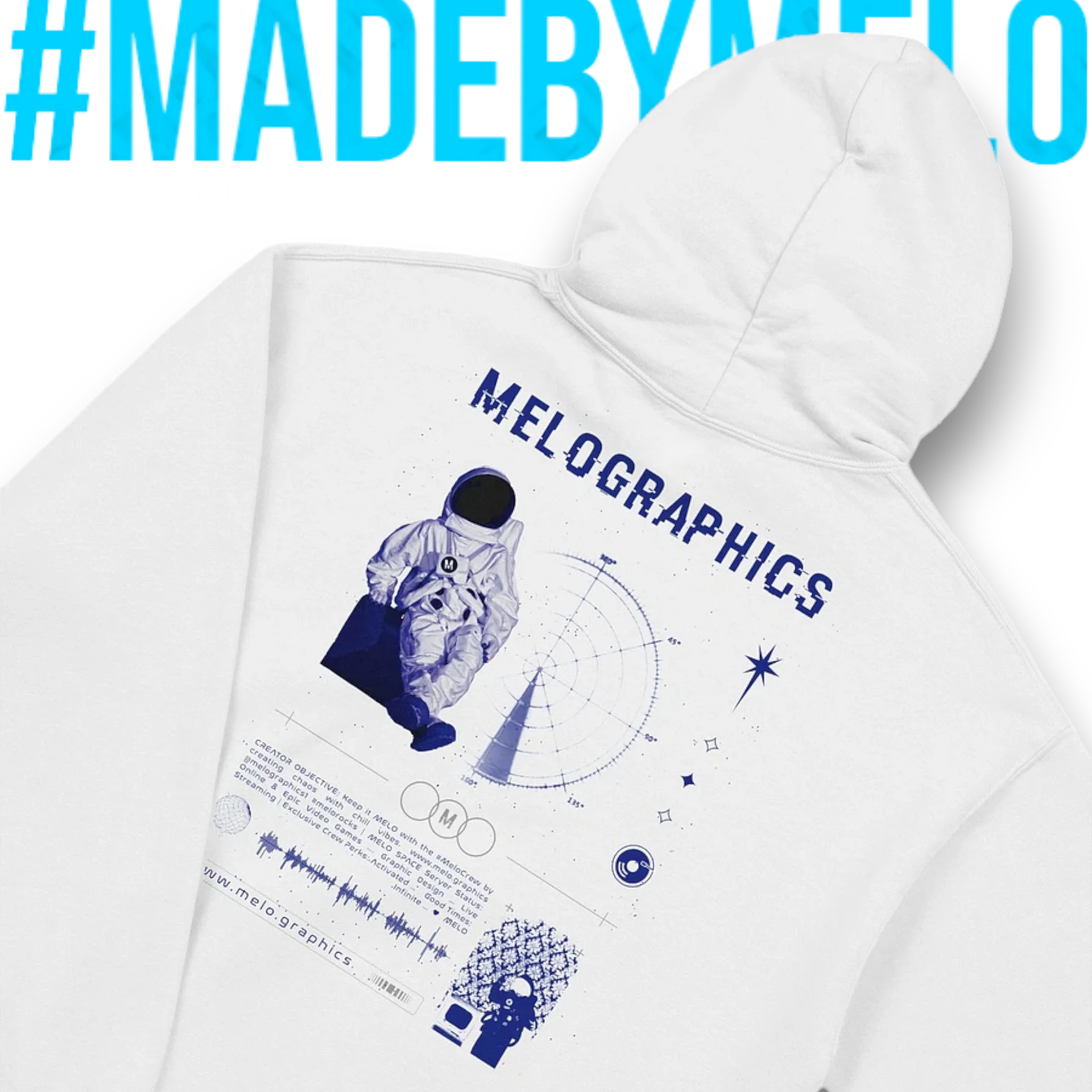 Darkspace Style - Basic Hoodie | #MadeByMELO product image (1)