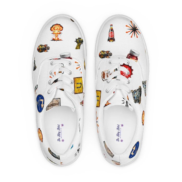 Pop Culture Parody Lace-Up Shoes #fallout product image (2)