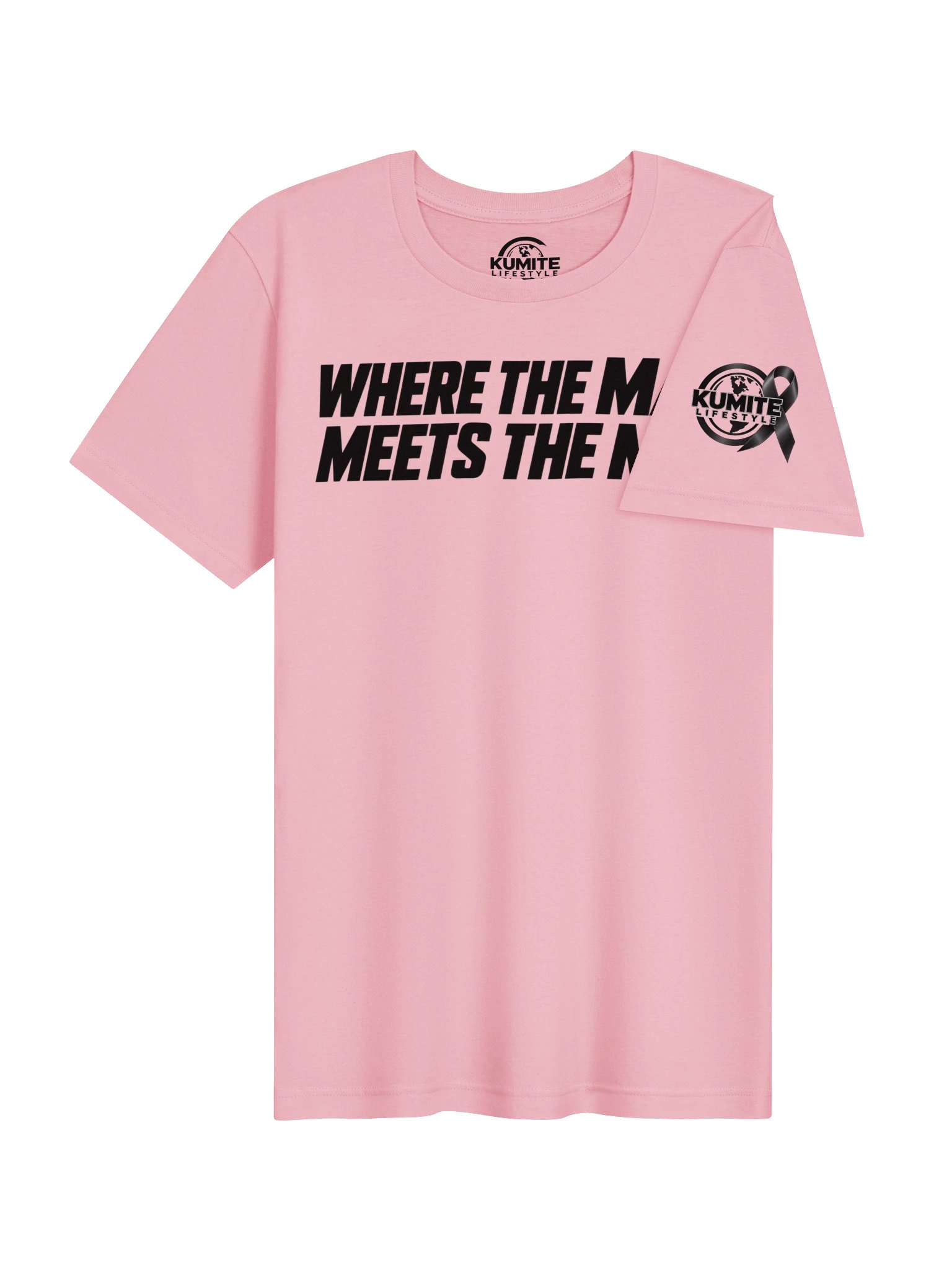 Kumite Lifestyle | Where the Mat Meets the Mic Awareness Tee product image (4)