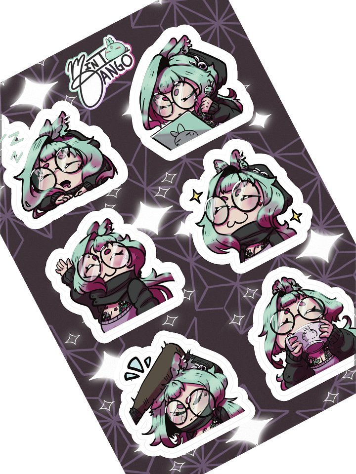 Dango Emote Sticker Pack product image (1)
