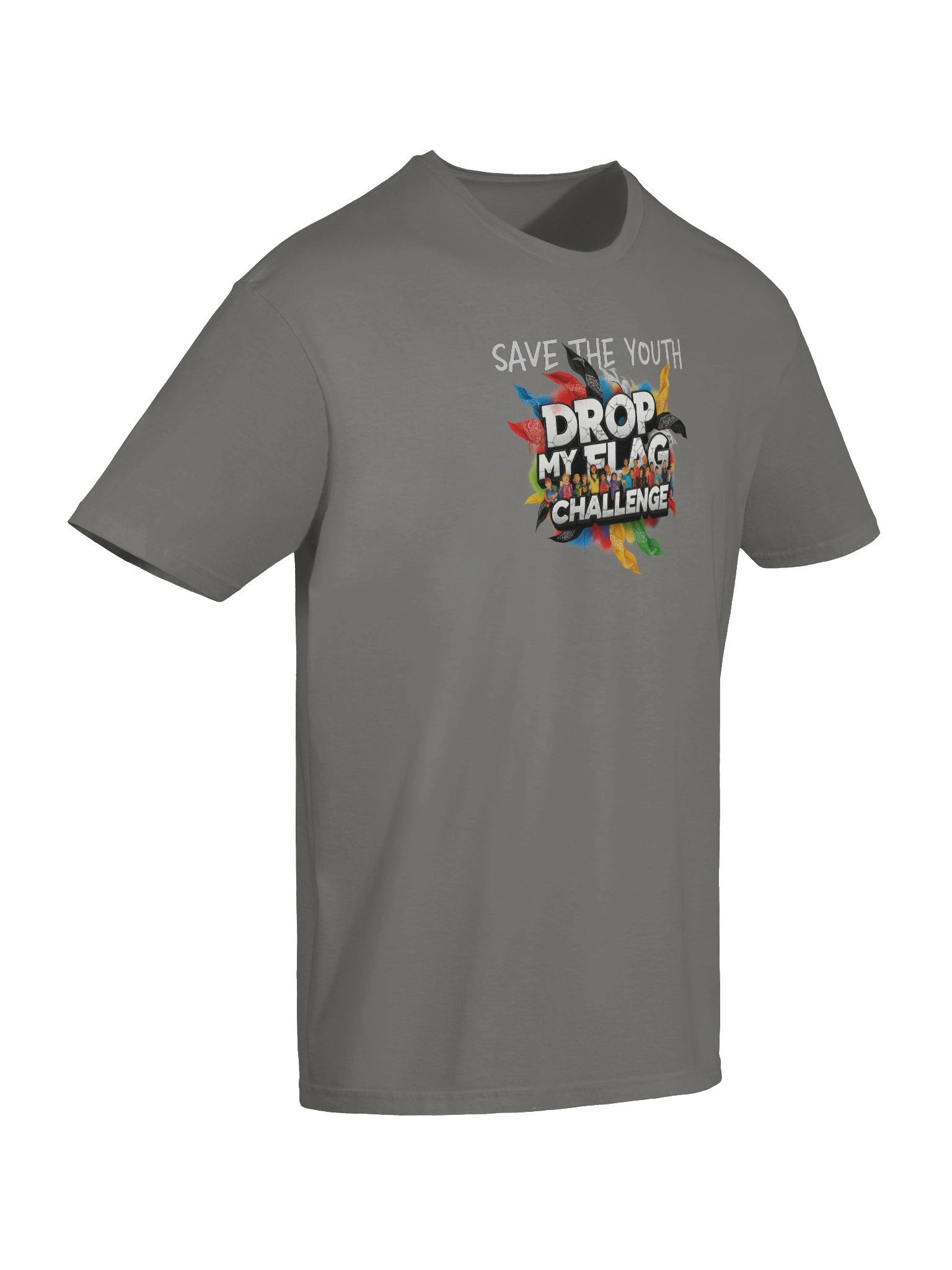 Grey Drop My Flag Tee product image (10)