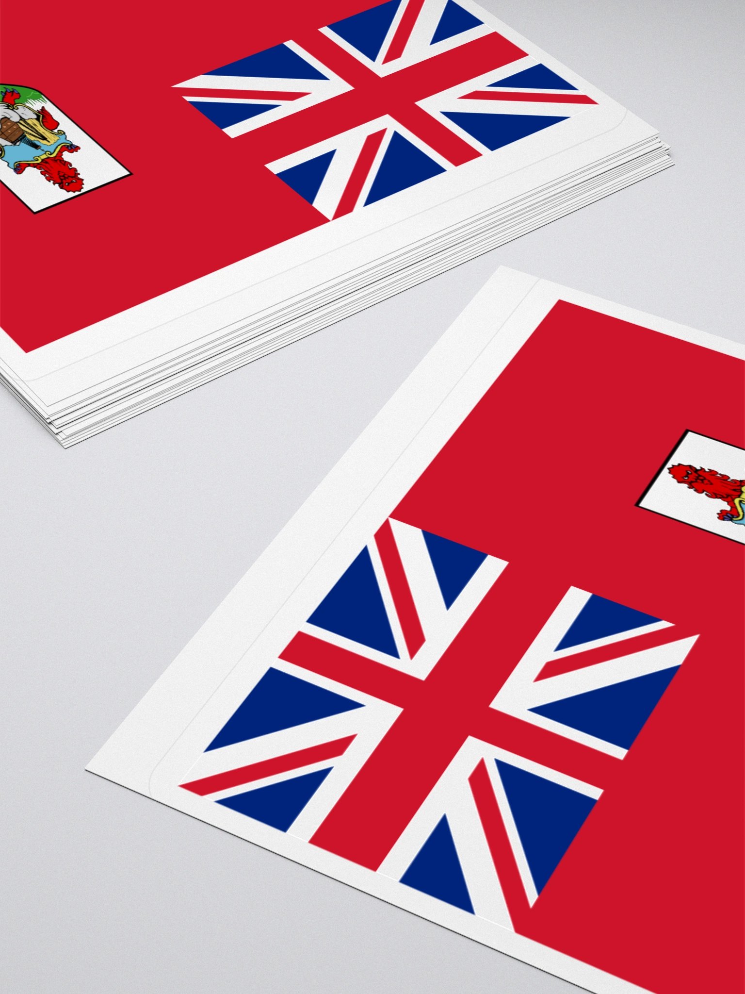 Exclusive Bermuda Flag Kiss-Cut Stickers - High-Quality Vinyl, Multiple Sizes product image (12)