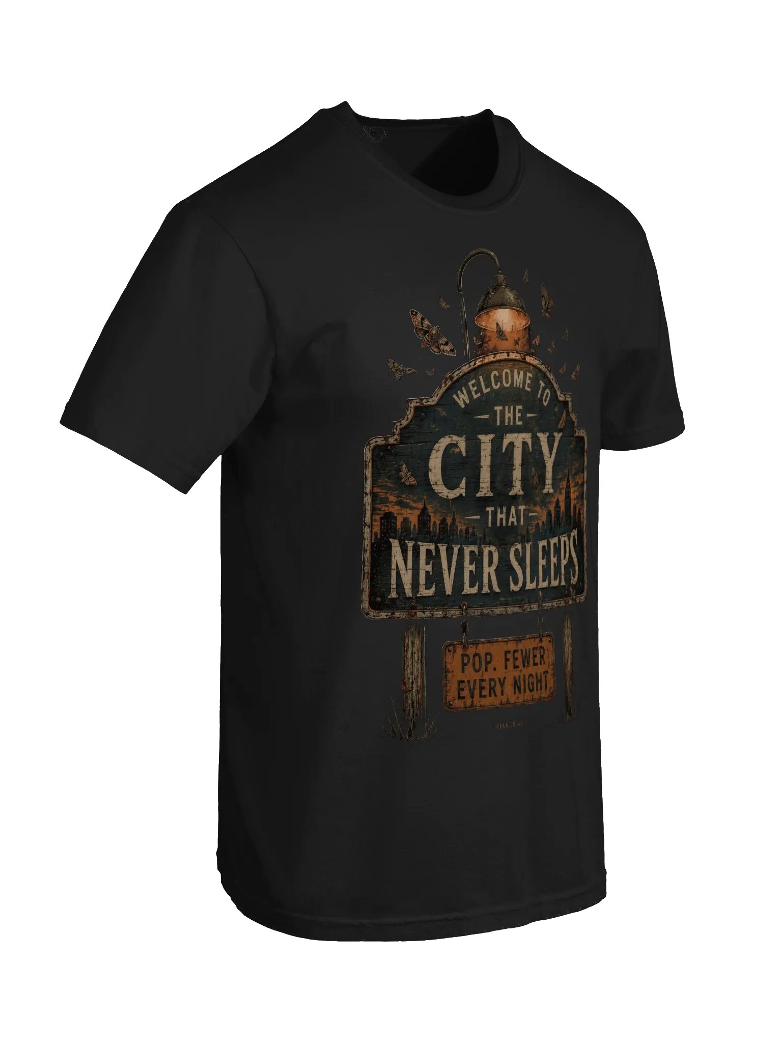 Welcome to the City That Never Sleeps — Urban Legend Horror T-Shirt product image (5)
