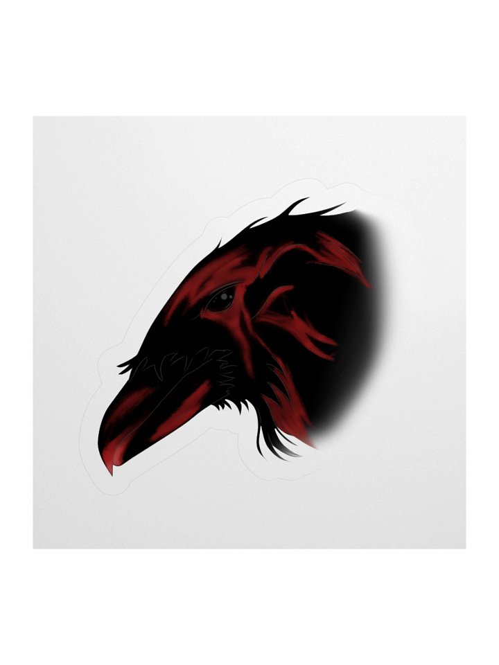 Bleeding Crow Sticker product image (1)