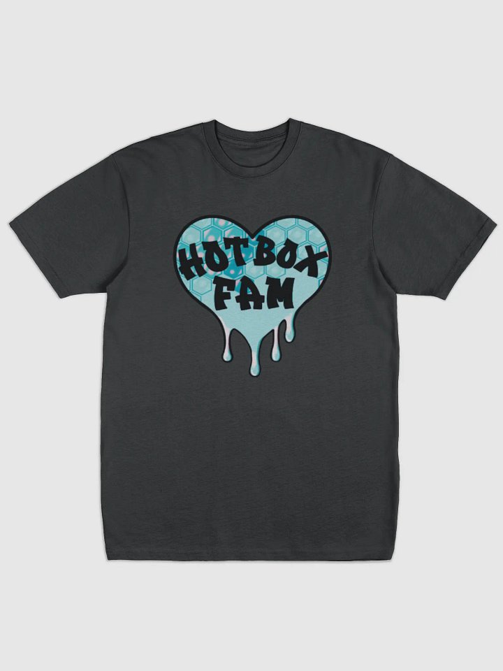 HOT BOX FAM PALE BLUE HONEY COMB TEE product image (4)