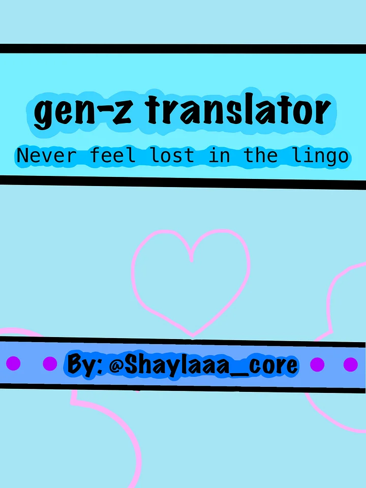 Gen-Z Translator product image (1)