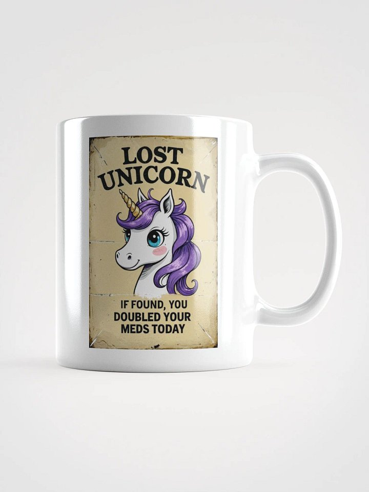 Lost Unicorn White Mug product image (3)