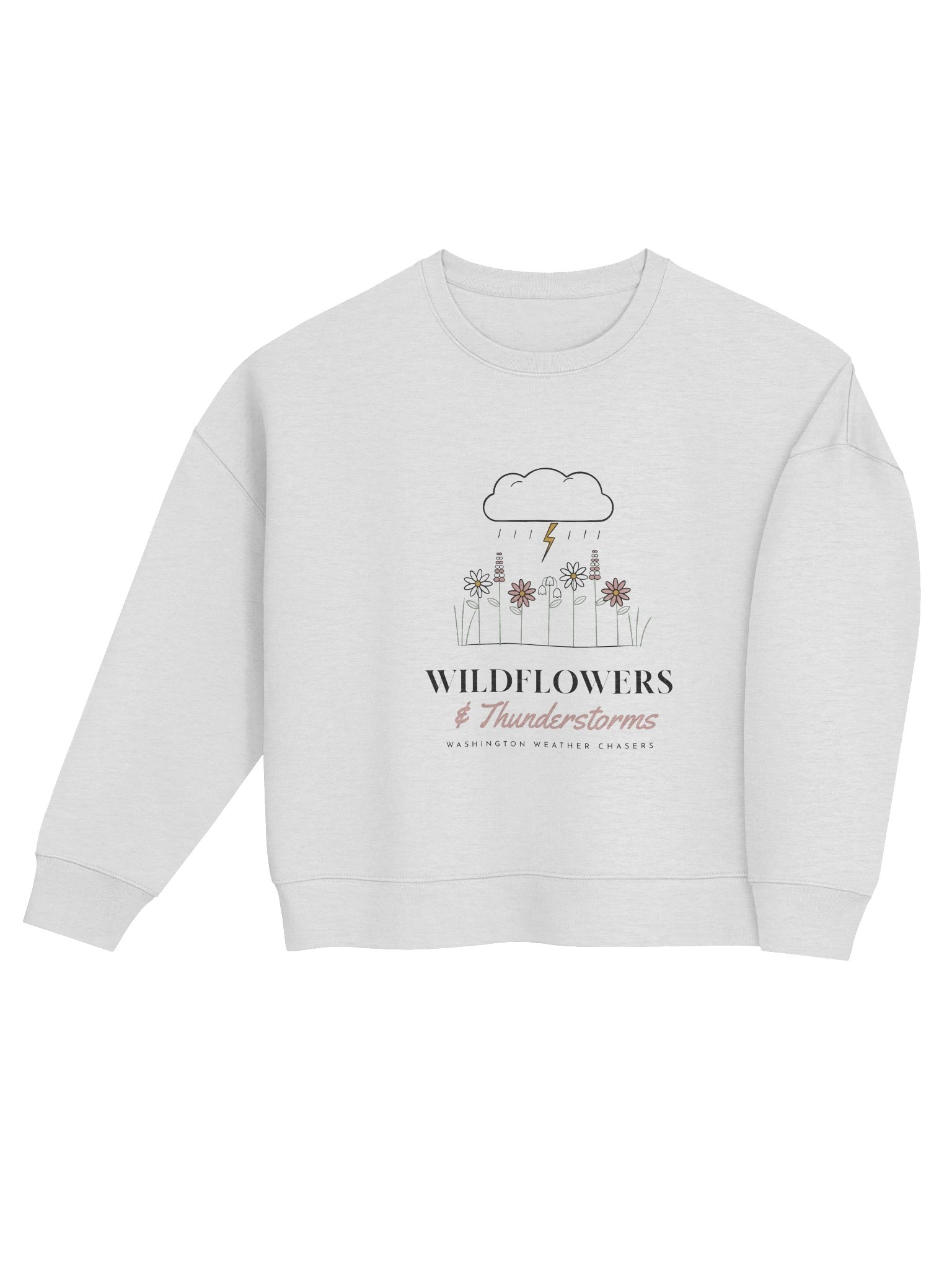 Wildflowers & Thunderstorms Organic Crewneck product image (7)