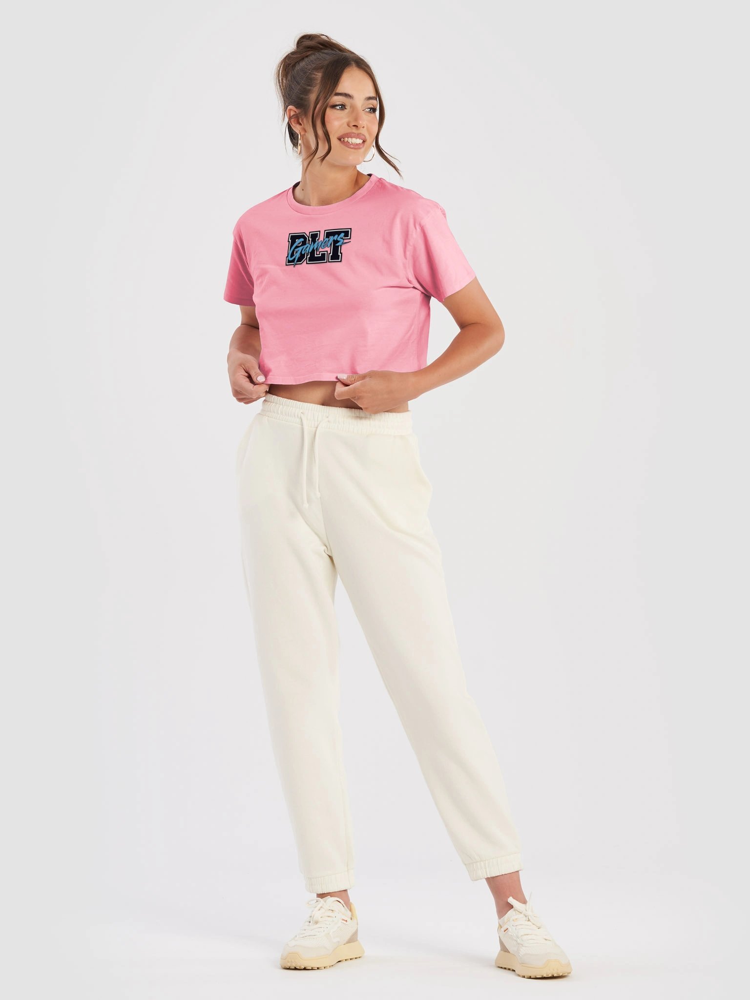 DCT Gamers Blue Script Crop Top product image (5)