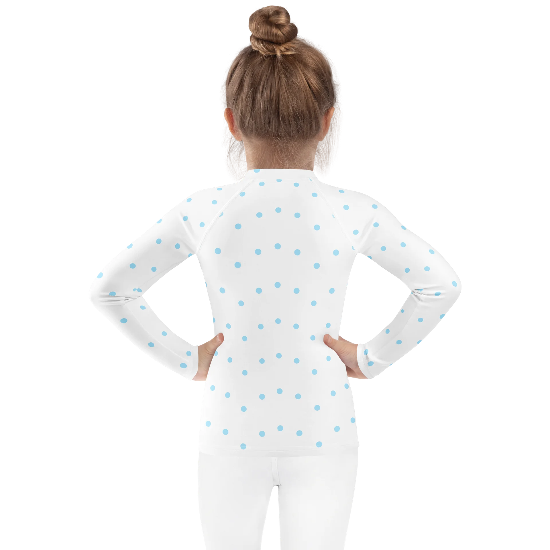 Pixel Glitch Kids Rash Guard product image (2)