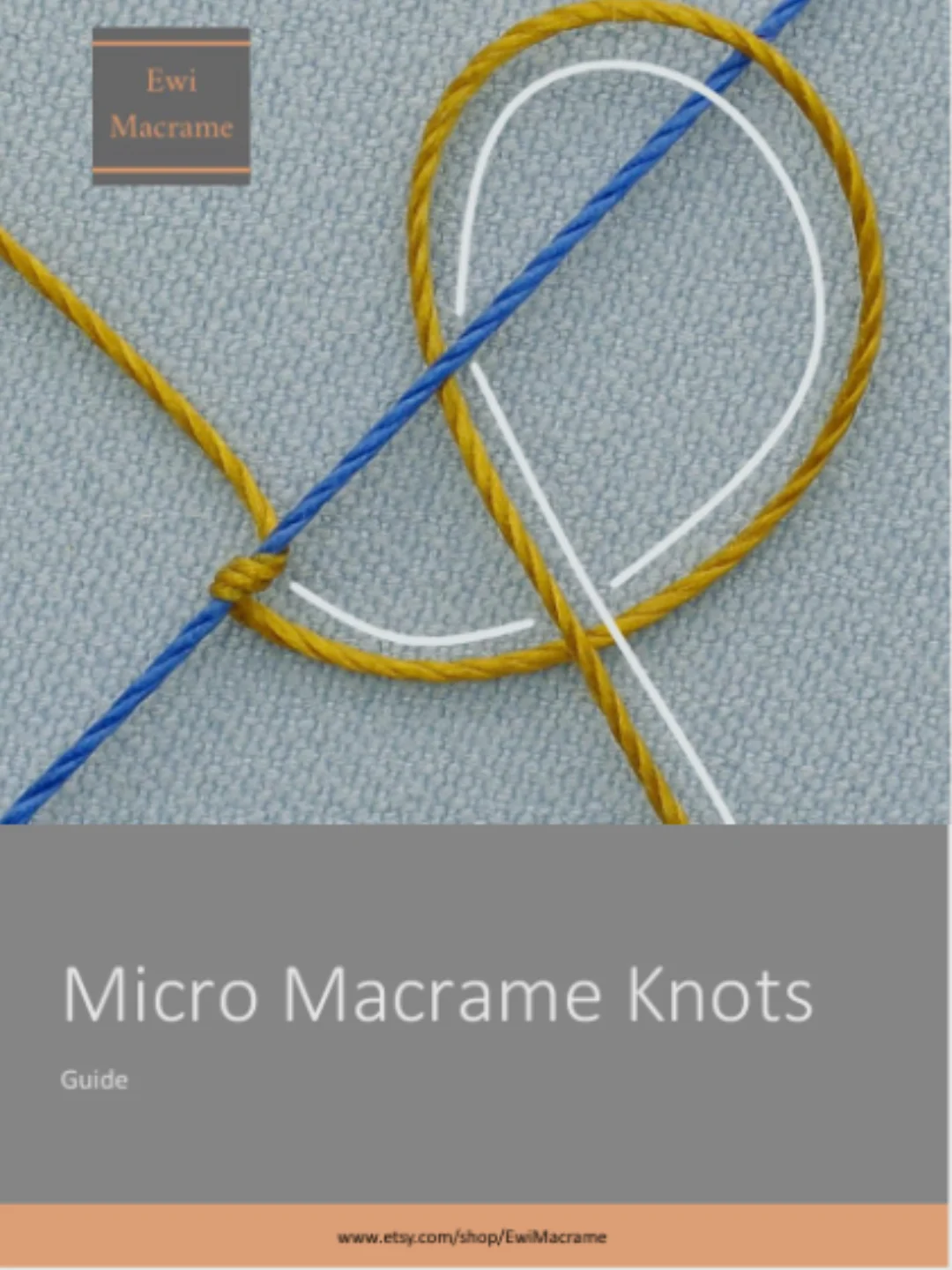 Micro Macrame Knots & Practical Applications – PDF Guide product image (1)