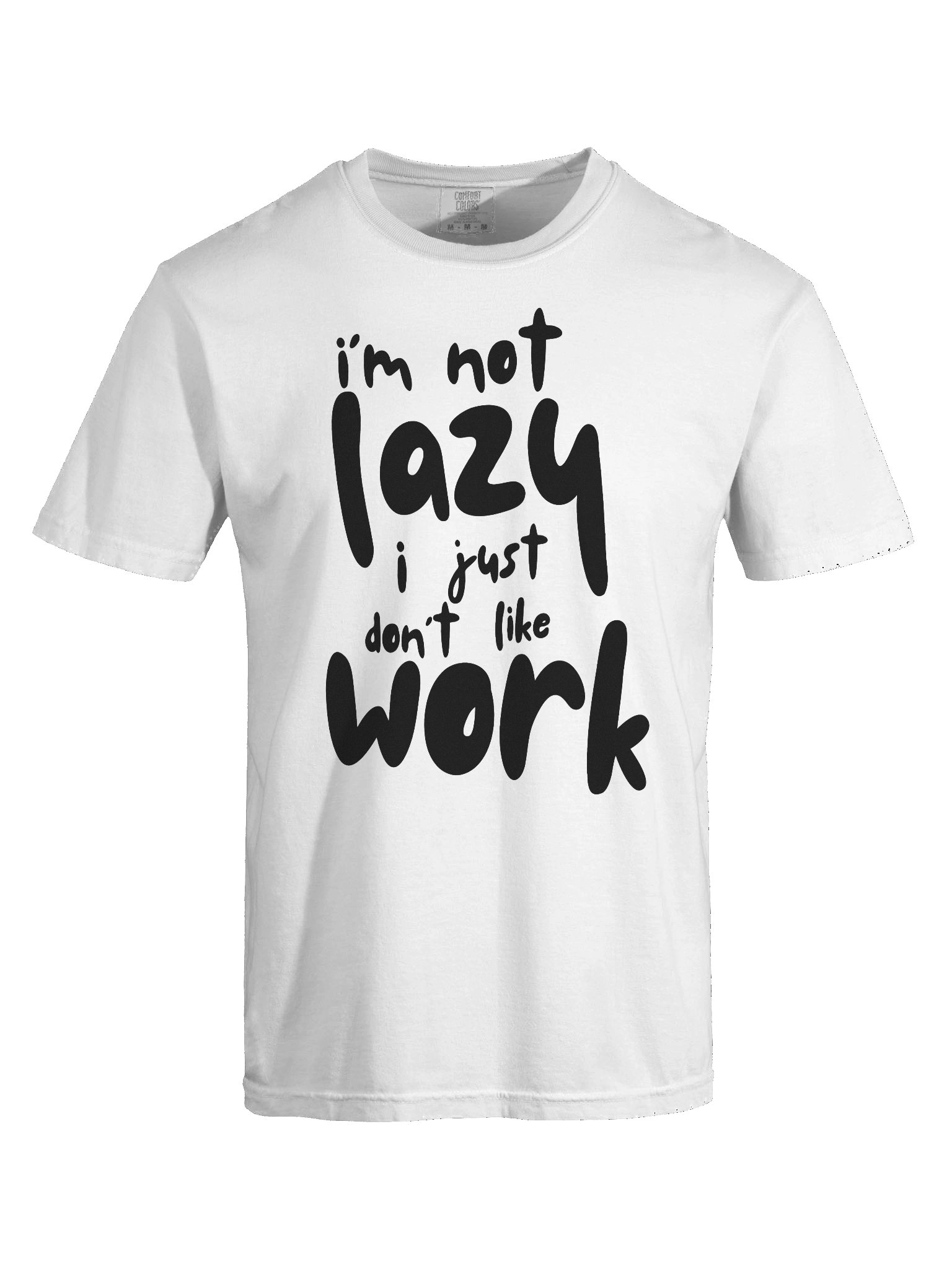 I'm not lazy T-Shirt product image (7)