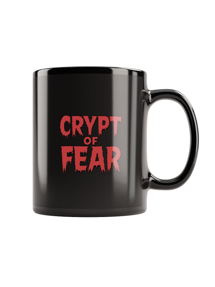 Crypt of Fear Black Glossy Mug product image (1)